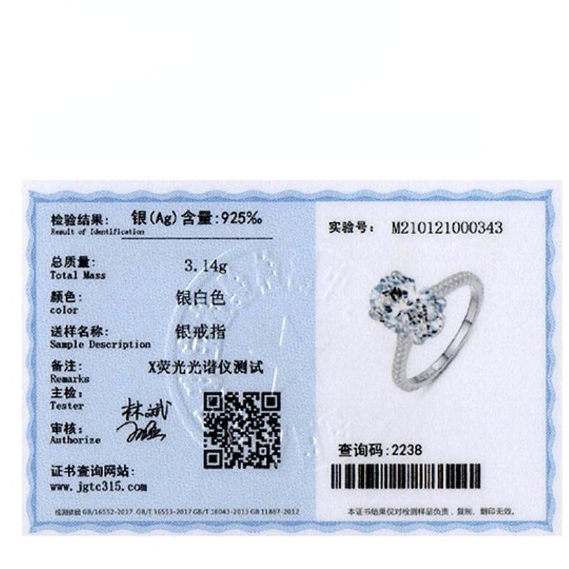 Tancise clássico 925 prata esterlina zircão anel feminino jóias promessa de casamento presente de festa