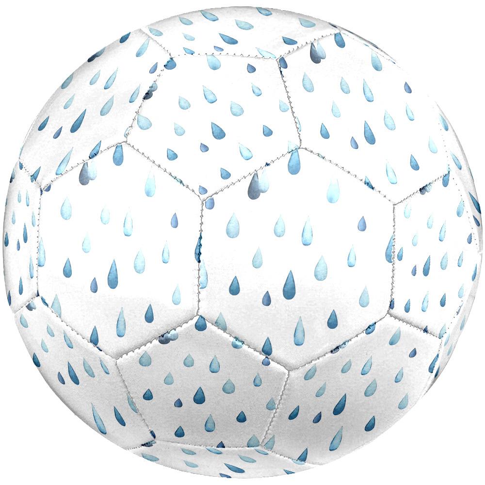 1pc Raindrops Size 5 Soccer Ball Professional Match Training Football Indoor &Outdoor Sports Ball Lightweight Durable c6584