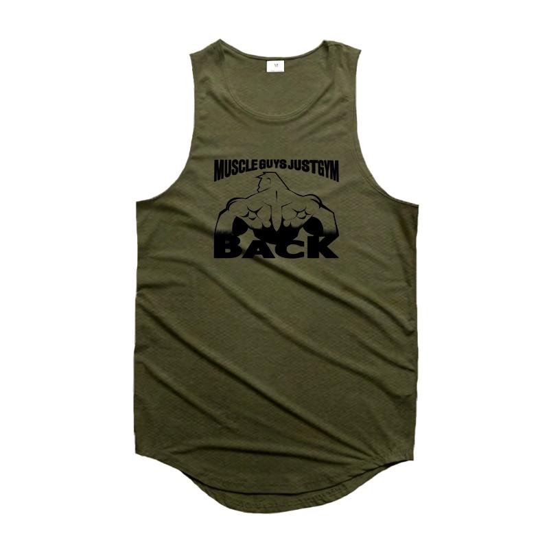 Tricou fără mâneci, elastic, slim, de vară, pentru bărbați, sport, care absoarbe transpirația