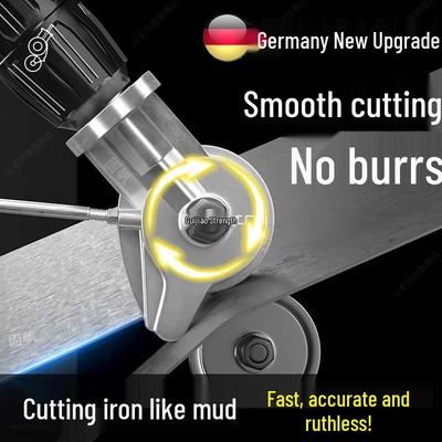 Elektrische Bohrmaschine Schermaschine für Blech - Deutsche Edelstahl-Schere