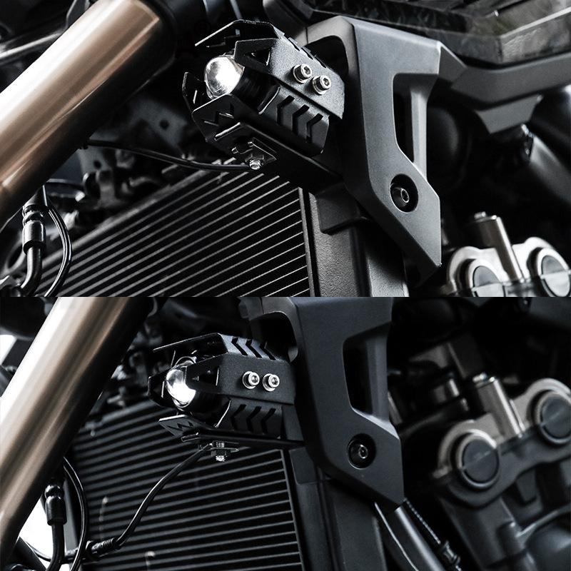 For Honda CB650R CB 650R Motorcycle Fog Lamp Spotlight Bracket Holder Spot Light Mountclamp Aluminum Alloy Tube Fork