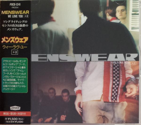 

CD MENSWEAR - We Love You +2 POCD1241PROMO London Records 1996 Japan ObiRock Used