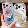 Goldenes Marmormuster Hülle Für iPhone 17 Pro Max Funda iPhone 16 15 14 13 Pro Max Magnetisch Für Magsafe Hybrid Schlanke Matte Abdeckung
