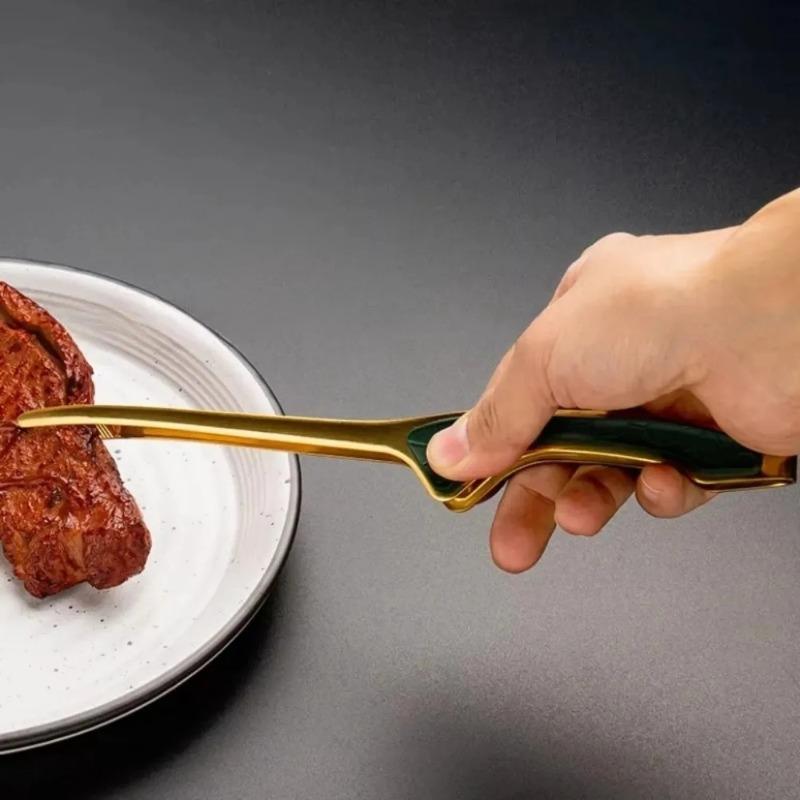 Food Clamp, Serving Clamp, Comfortable Grip, Steak Clamp, Kitchen Cooking Clamp, Back To School Season Food Clamp