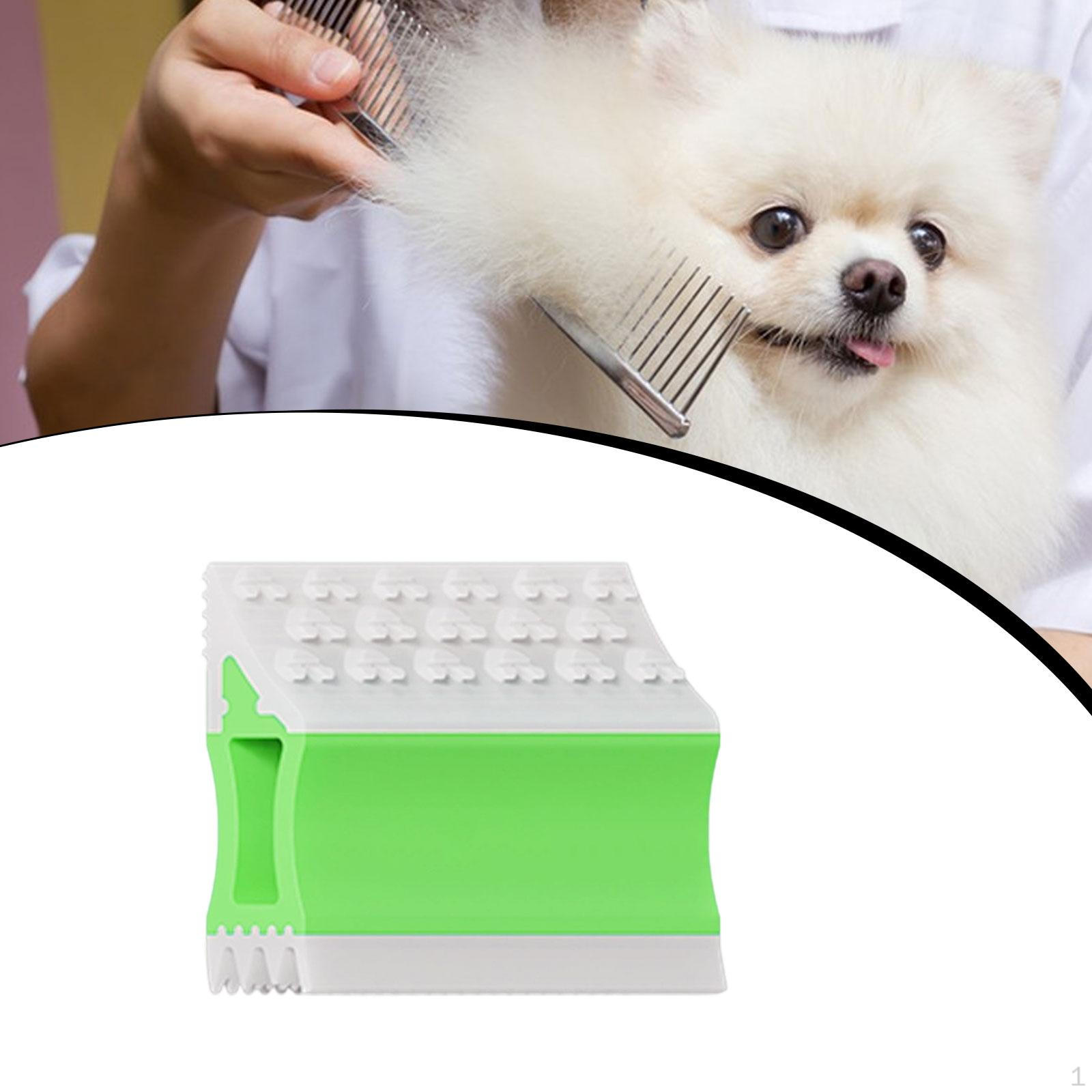 

Pet Hair Remover Cat Dog Auto Detailing Tool Hairs Removal Reusable for Car 8.8cmx7cmx2.8cm зелёный