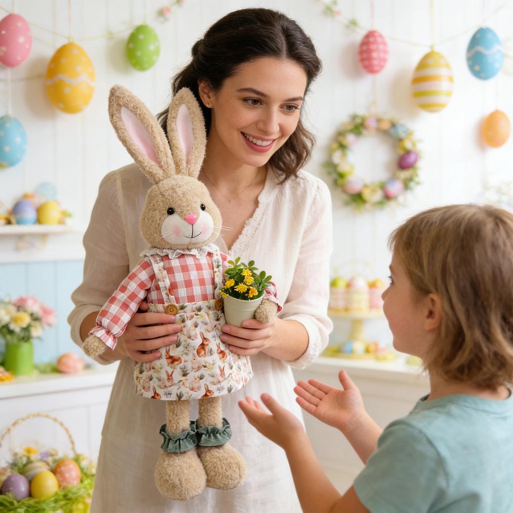Easter Bunny Ornaments Home Decoration Shopping Mall Decoration Gardening Decoration