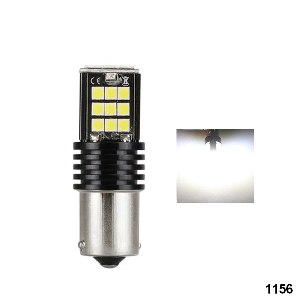 Car LED Reversing Lights Parking Brake Lights Turn Signal Lights White Red BA15S LED 1156 1157 7440 BAY15D Bulb 3030 Bulbs