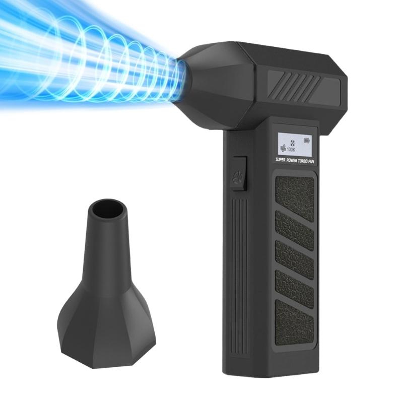 Electric Air Dusters 130000RPM Power Cordless Air Dusters Adjustment Blower Rechargeable Dust Blower for Computer Keyboard