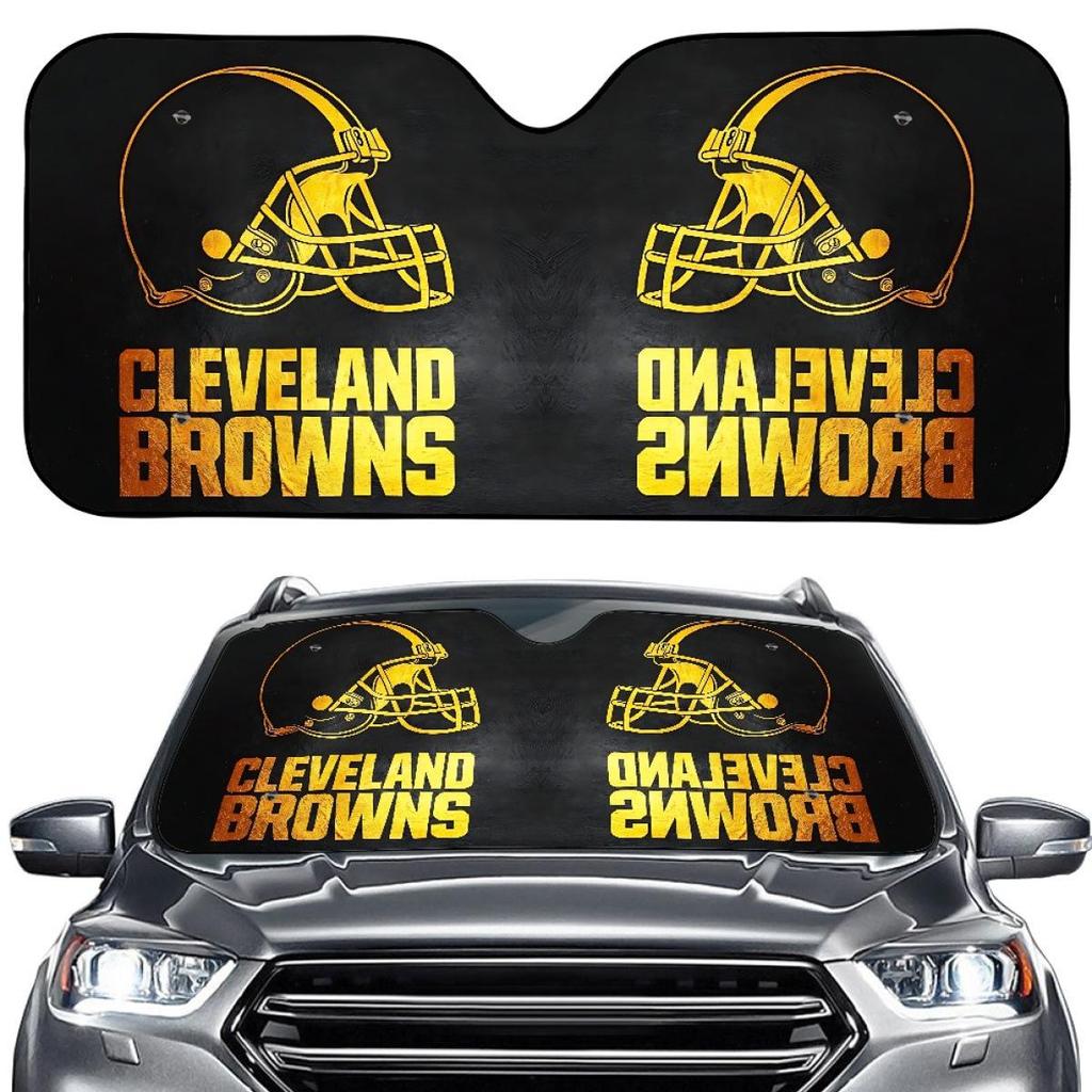 Cleveland Browns NFL Custom Universal Car Sunshade
