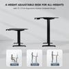 Height-adjustable Desk L Shaped Electric Standing Desk for Study Esports StandUp Corner Computer Desk Home Office Sit Stand Desk