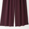 Spring 2025 Women's Wide-Leg Pleated Pants with Belt Decor