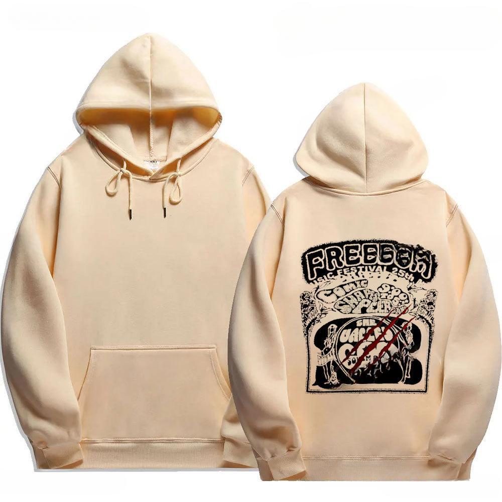 Autumn and winter men's hoodies, the cry of fear, long-sleeved hoodies, hip-hop outdoor sweatshirts, hoodies