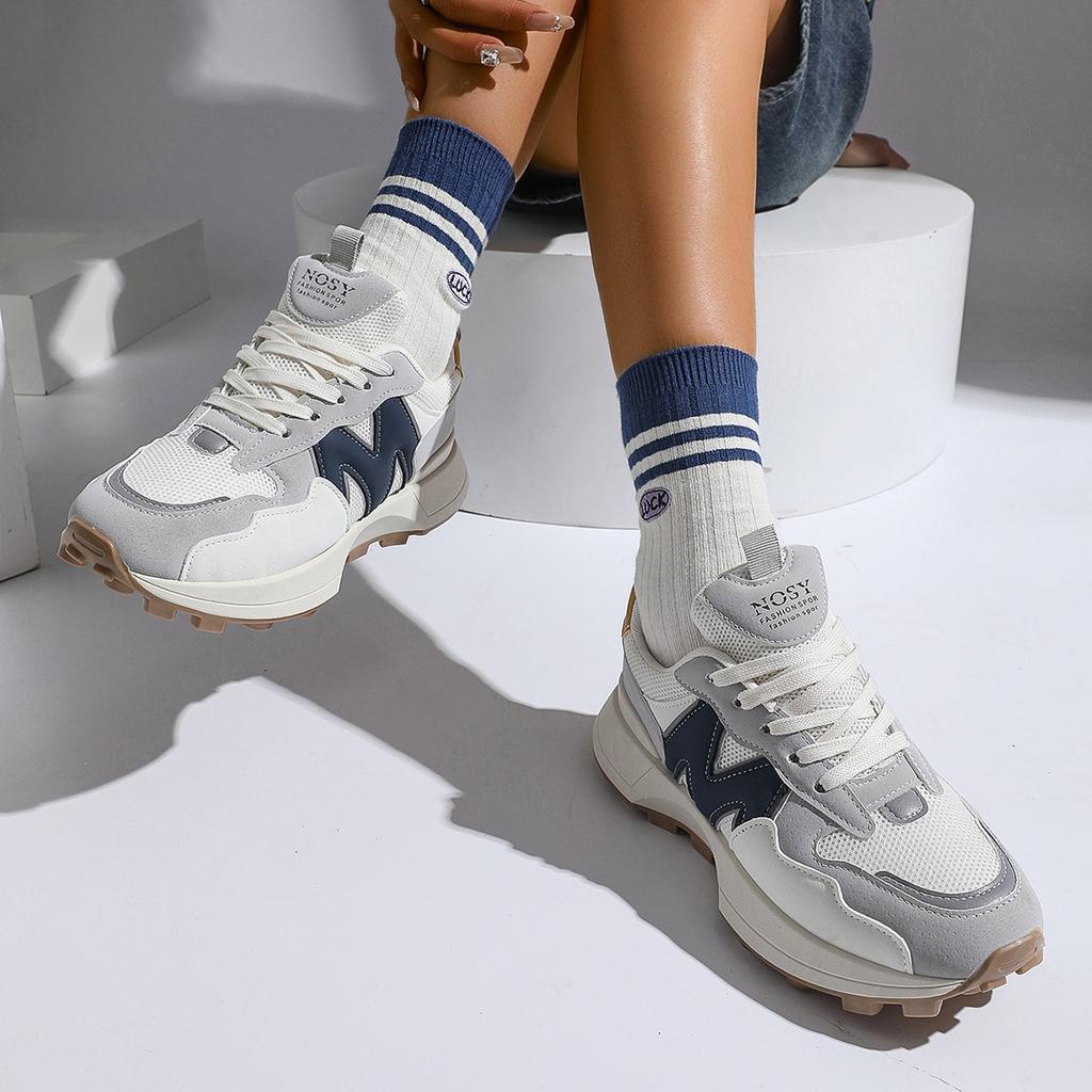 Women New Breathable Sneakers High-end Sport Balance Shoes for Women Office Trend Luxury Sneakers Women Zapatos De Mujer