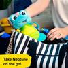BABY EINSTEIN NEPTUNE Peluche doudou bébé tortue, multisensoriel, cadeau bébé 0M+