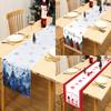 Christmas Table Runner Merry Christmas Table Decoration for Home 2024 Table Cover Xmas Ornament Navidad Natal New Year Gift 2025