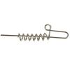 20Pcs Soft Fishing Lures Tools Worm Lures Spring Lock Pins Fixing Needle Tackle Soft Lures Pins Fishing Baits Connector