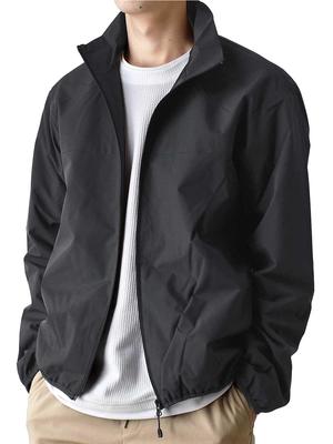 ARONA Mountain Parka Water Pressure Resistance 10000mm Mesh Lining Windproof Water Repellent Stretch Pollen Resistant B08 Charcoal LL (Arona) Men's