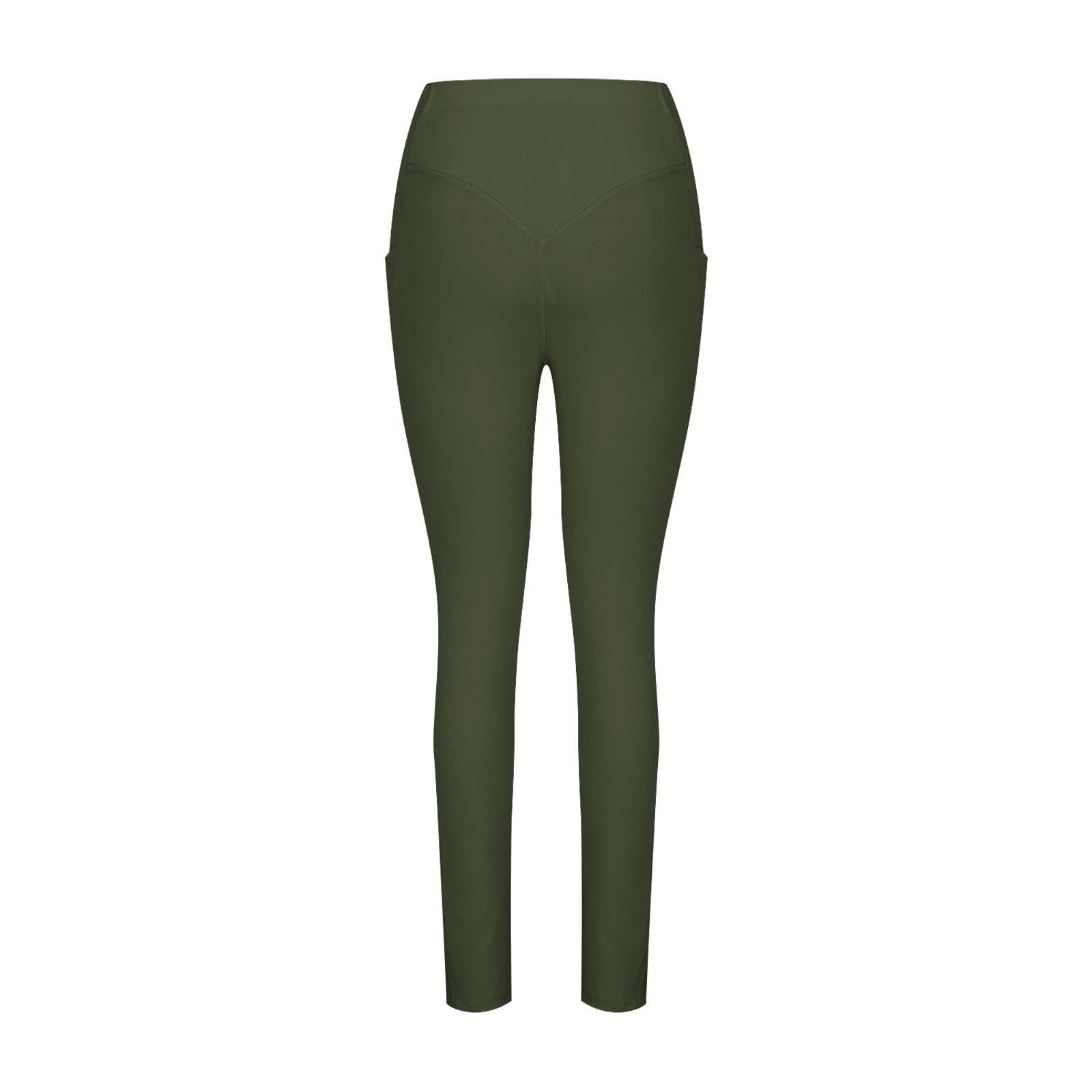 Женские брюки с высокой талией и боковым карманом на шнуровке — фото 8