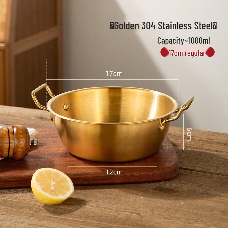 Qiwei 304 Stainless Steel Japanese Instant Noodle Pot