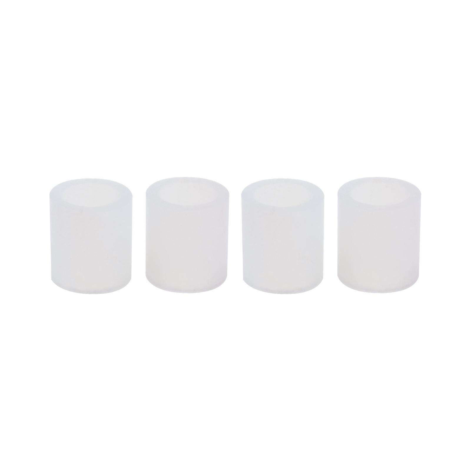 

4x Rubber Rollers for Electronic Cutting Machine, Replacement Rubber Roller білий