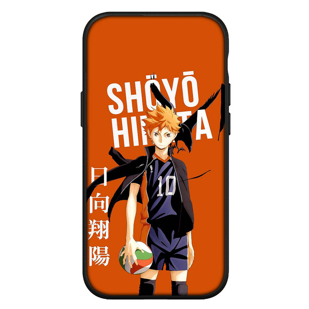 for Motorola Moto Edge 70 60 50 G54 G86 Samsung Galaxy S25 iPhone 17 16 15 Xiaomi Redmi Note 14 Pro Max Phone Case Lovely Hinata Shoyo Haikyuu Cover