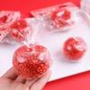 Squeeze Pomegranate Ball with Beads for Stress Relief Squeeze Fruit Toy Funny Sensory Toy For Kid Adult Men Women