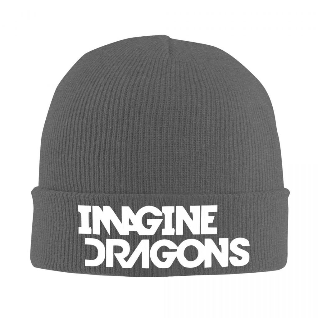 Imagine Dragons Warm Knitted Cap Fashion Bonnet Hat Autumn Winter Outdoor Beanies Hats for Unisex Women Adult
