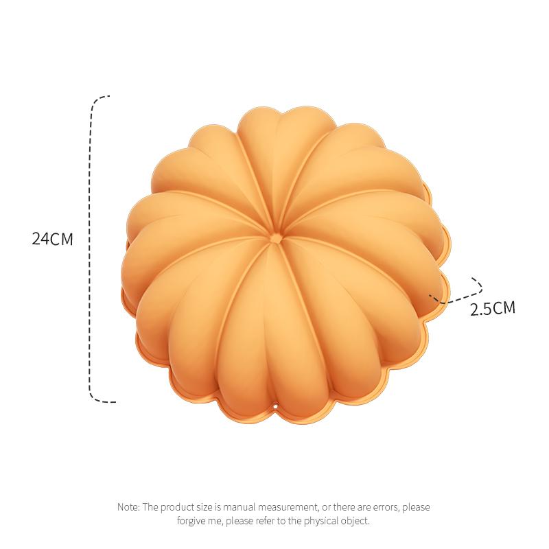 5PS Silicone Baking Mold DIY Pumpkin Nut Leaves Joy of Harvest Fondant Cake Silicone Halloween Art Craft Decorating Tool