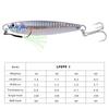 Luminous Long-Cast Metal Jig Sinking Bait for Sea and Boat Fishing