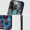 Cartoon Dragon Case for Apple iPhone 14 11 7 SE 2020 8 X XS 13 12 Mini XR 15 Pro Max Silicone Black Soft Phone Cover