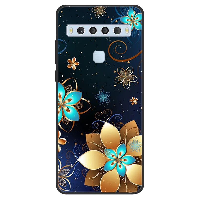 

Для чохла TCL 10L 10 Pro М яка силіконова задня кришка Для TCL 10L 10 Lite 5G UW 10Lite 10Pro 10 L Plus Чохол Coques Милий квітковий малюнок TCL 10L