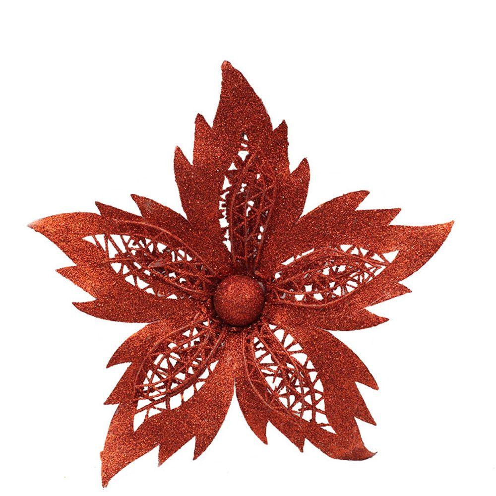 Party Supplies Xmas Tree Decor Artificial Flowers Christmas Decorations Silk Flower Fake Flower