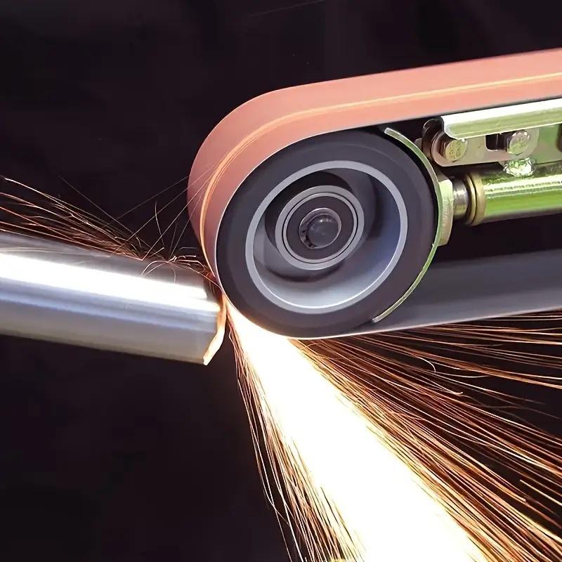 10Pcs 30 X 330 Mm Abrasive Belt - 60/80/120/240/400 Grain Size - for Sanding, Filing, Grinding and Deburring