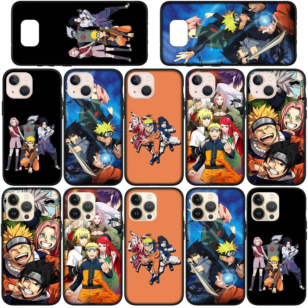 Case for iPhone 17 15 16 Plus Xiaomi Poco X7 X6 F8 F7 C85 C75 Redmi Note 14 12 11 13 Pro Max A4 14C 13C 15C Kakashi Sasuke Cute Narutos Haruno Sakura