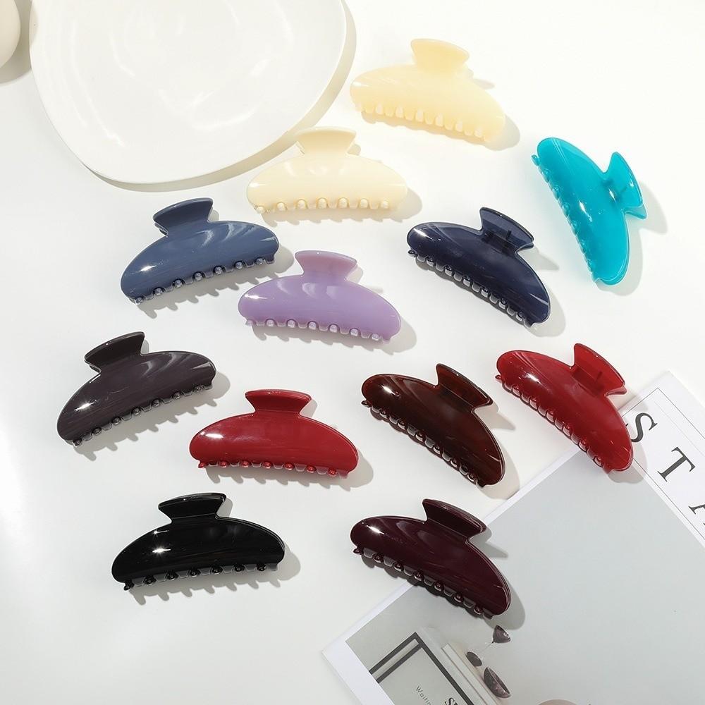 Solid Color Shark Clip Large Hair Clip Fashion Hairpin Hair Accessories