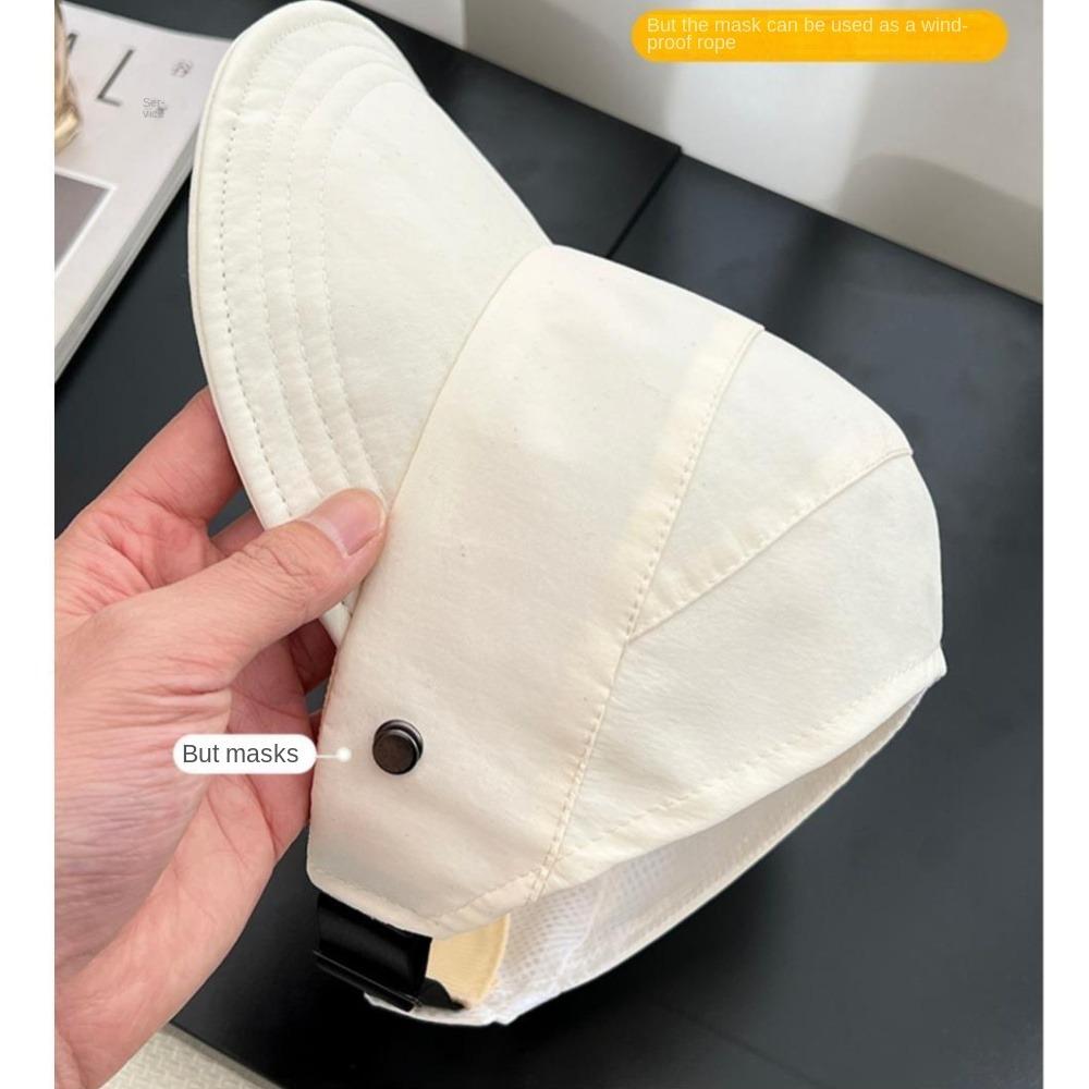 Adjustable Cap Sun Hat Sun Visor Hats Duck Tongue Cap Peaked Caps Baseball Cap  Outdoor