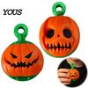 Pumpkin Fidget Spinner Rotating Halloween Toy, Stress Relief Ghost Face Plastic Gadgets Spinner, 3D Printed Toy for Keychain Pendant Party Favors