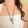 Stylish Alloy Horse Pendant Necklace Lightweight Unisex Jewelry Gift Accessory For Casual Or Formal Wear