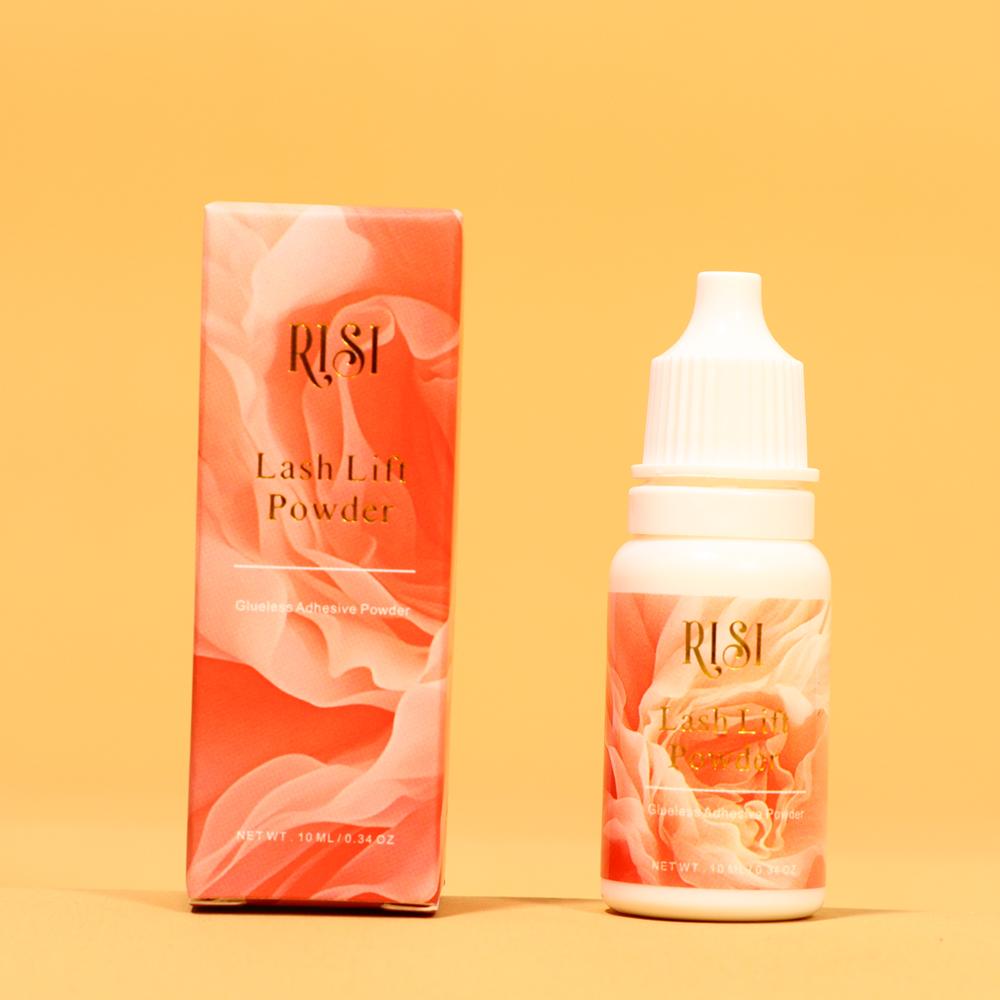 RISI Private Label Korean Lash Lift Powder Lashlifting Viscosity Super Mix Lash Lift Powder CPNP