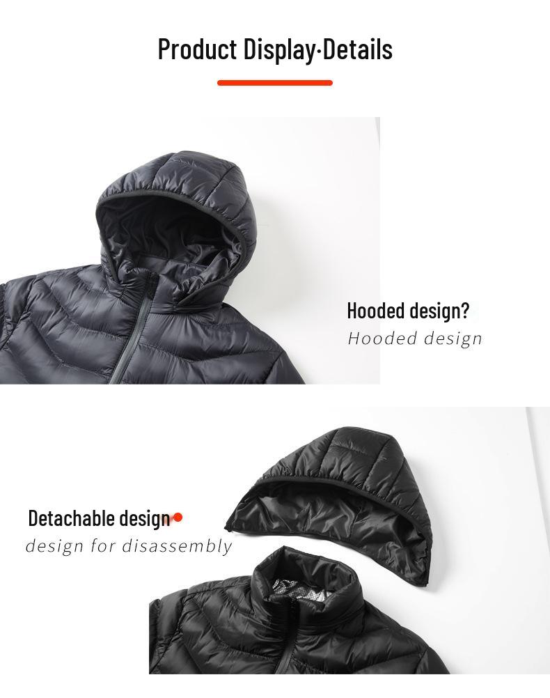 Herren Winter Smart USB Beheizte Baumwolljacke - Verstellbar, Konstante Wärme