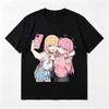 Marin Kitagawa Hitori Gotoh Selfie Crossover Anime Graphic Crew Neck Short Sleeve Comfortable Unisex And Unisex TShirt