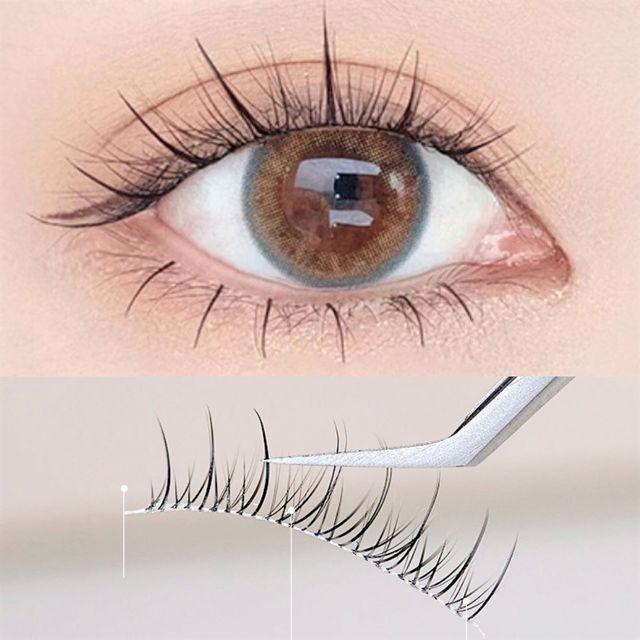 Могугу - Накладные ресницы Without Tweezers & Glue - Black - One Size