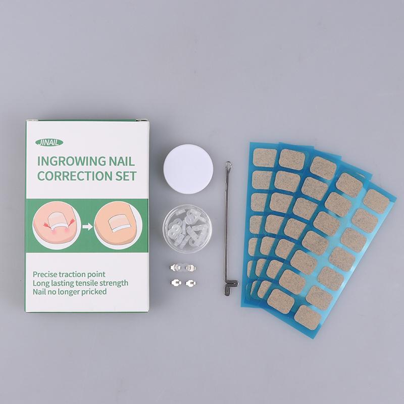 1/2 Set Eingewachsener Zehennagel Korrekturwerkzeuge Pediküre Erholung Einwachsbehandlung Professionelle Fußpflege Korrekturwerkzeug