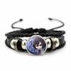 Demon Slayer Figur Armbånd Tanjiro Nidouzi Inosuke Zenitsu Mini Actionfigur Kunst Foto Anheng Lærarmbånd for Fans Gave