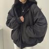 Jackets for Women Thick Warm Parkas Oversized Double Sided Hooded Coat Korean Fashion Casual Loose Zip Up Jackets Coat Women
