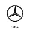 1pcs 188mm 210mm ABS Car Front Grille Badge Emblem Covers Sticker for Mercedes Benz W204 W205 W212 W213 W177 W176 W117 X253 W247 BF1