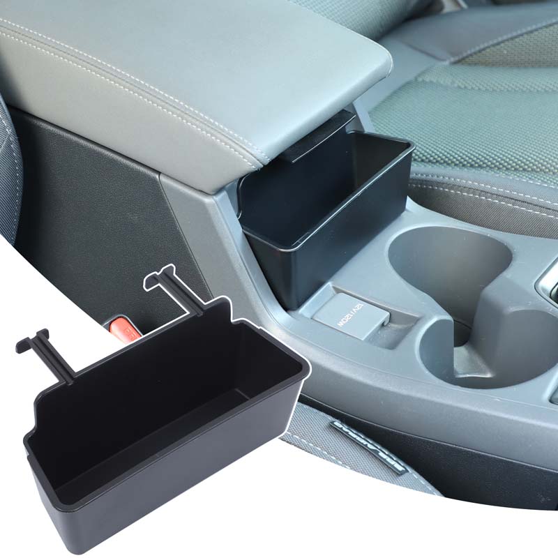 ABS Black Car Armrest Box Front Storage Box For Subaru Crosstrek 2026 2026 Multi functional Storage Box Car Interior Accessories
