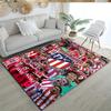 Atletico Madrid Personalized Text Floor Rug Office Rug Suitable for Study room Outdoor Game Room Dining Room Antislip Carpet Decorate Offices