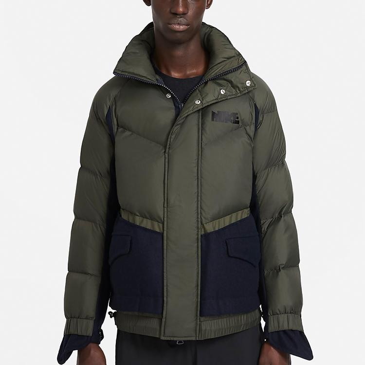 Nike X Sacai Parka Sequoia Men Outerwear Green CT3269-355