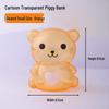 Clear Bear Coin Bank & Candy Jar for Kids' Birthdays